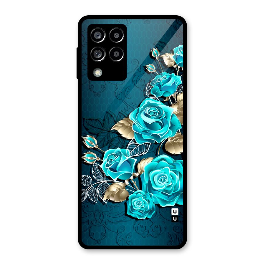 Rose Sheet Glass Back Case for Galaxy M53 5G