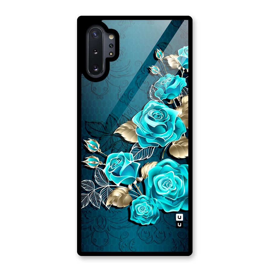 Rose Sheet Glass Back Case for Galaxy Note 10 Plus