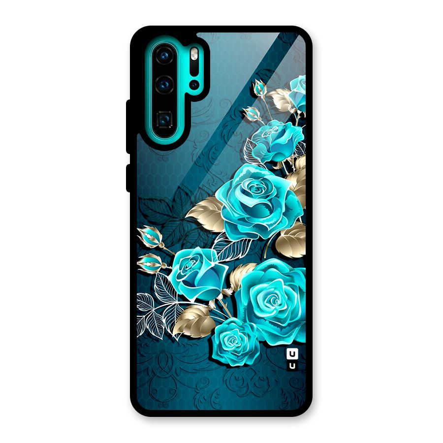 Rose Sheet Glass Back Case for Huawei P30 Pro