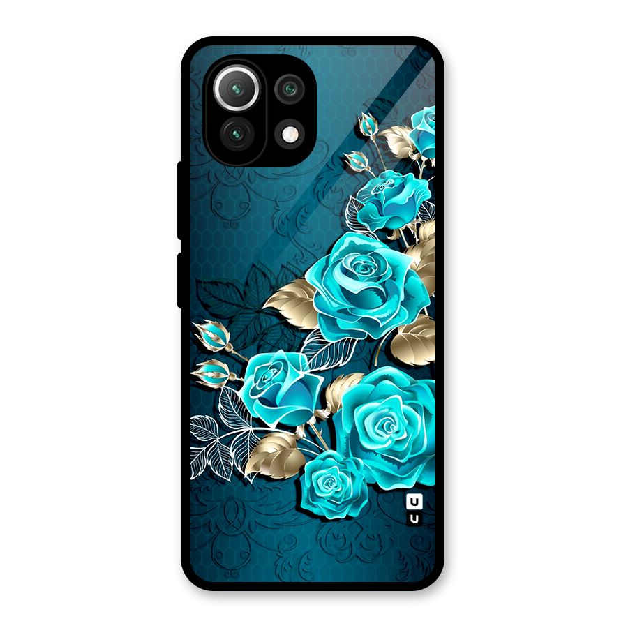 Rose Sheet Glass Back Case for Mi 11 Lite NE 5G