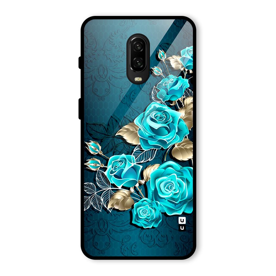 Rose Sheet Glass Back Case for OnePlus 6T