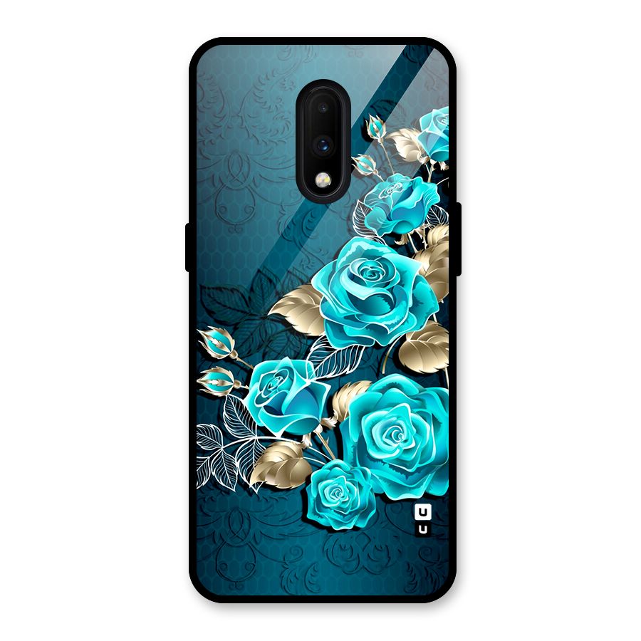 Rose Sheet Glass Back Case for OnePlus 7