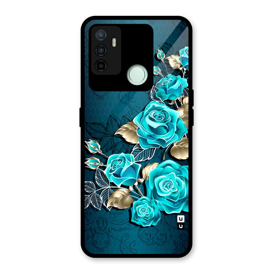 Rose Sheet Glass Back Case for Oppo A53