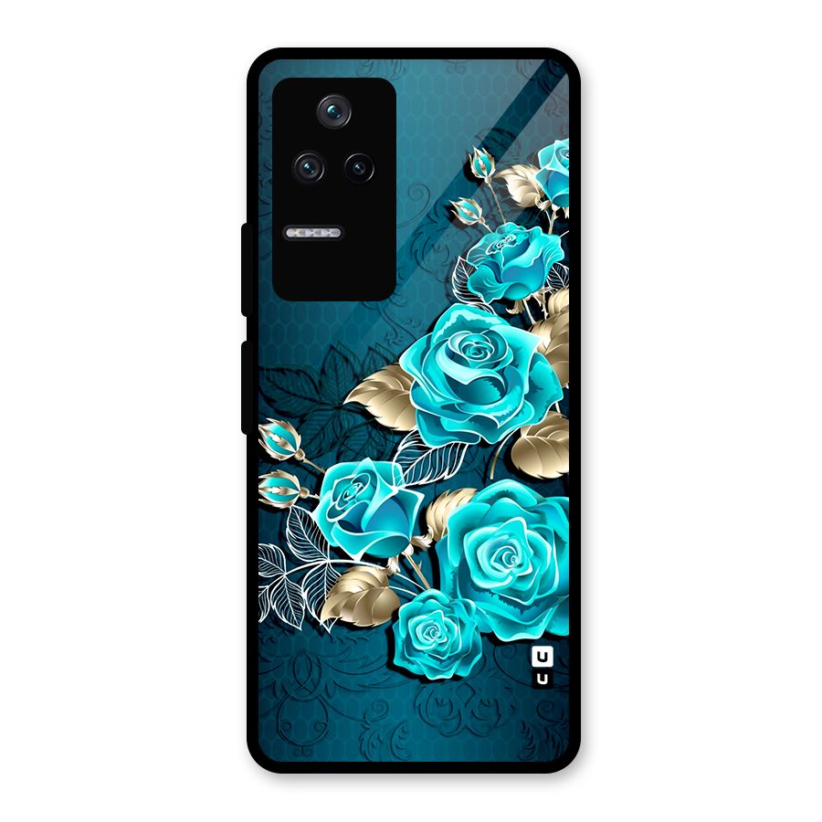 Rose Sheet Glass Back Case for Poco F4 5G