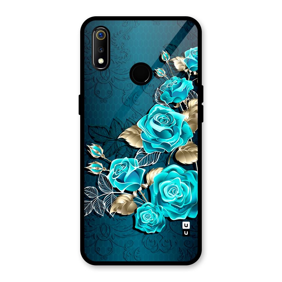 Rose Sheet Glass Back Case for Realme 3i