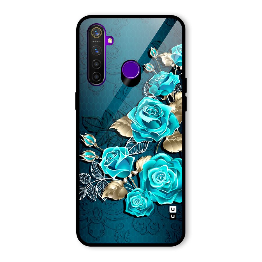 Rose Sheet Glass Back Case for Realme 5 Pro