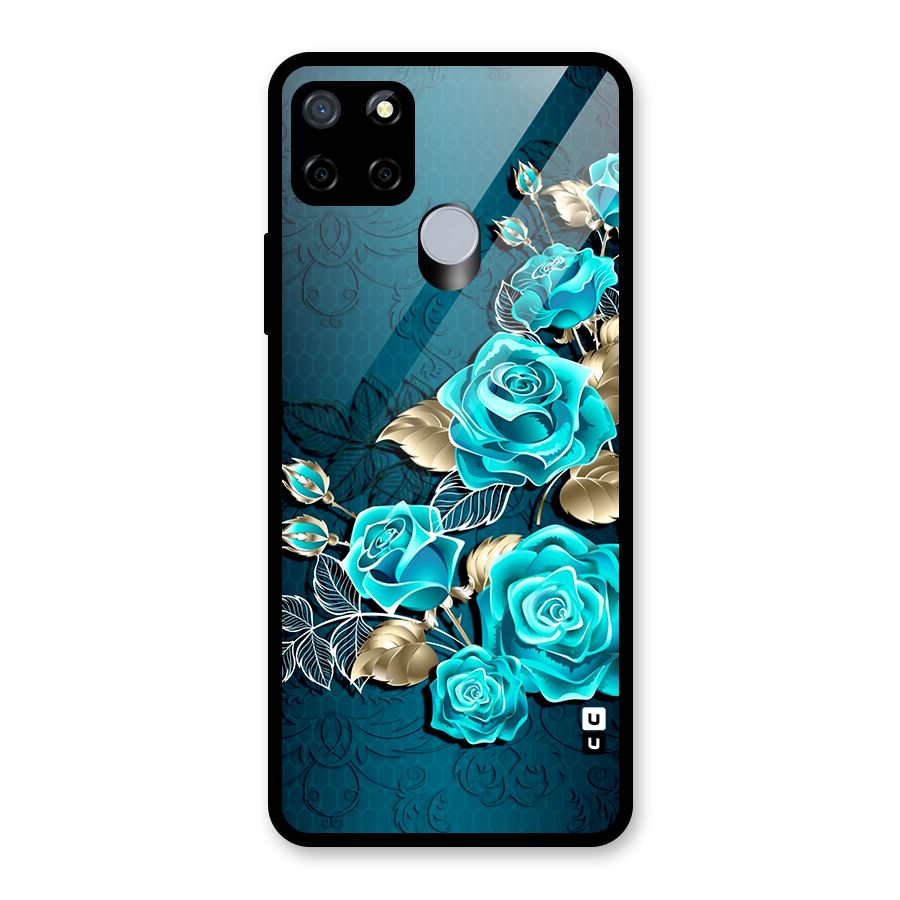 Rose Sheet Glass Back Case for Realme C15
