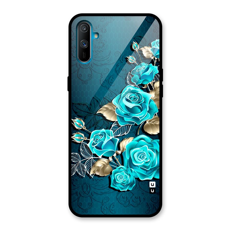 Rose Sheet Glass Back Case for Realme C3
