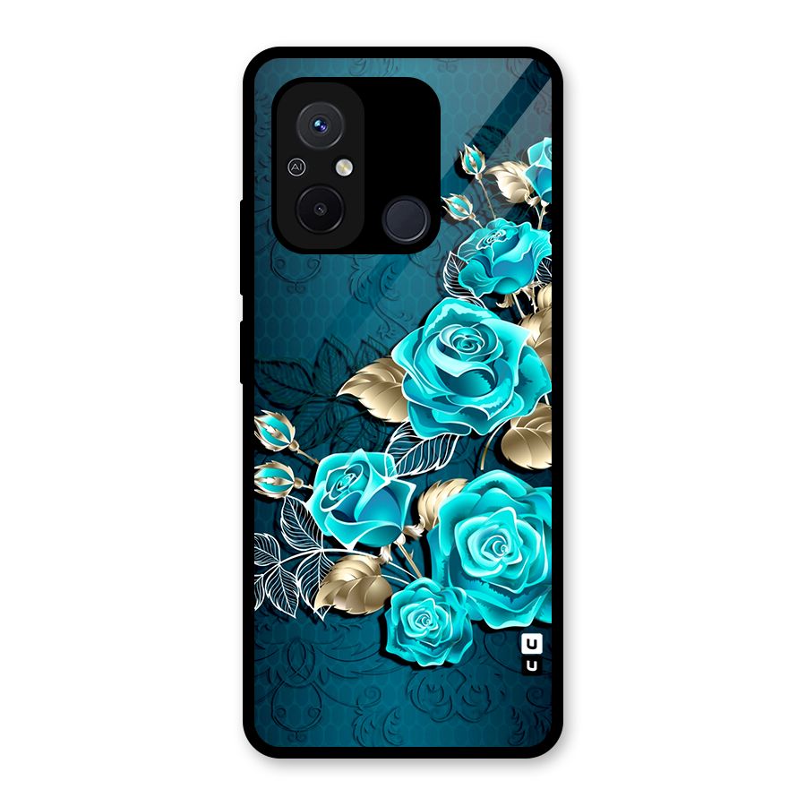 Rose Sheet Glass Back Case for Redmi 12C