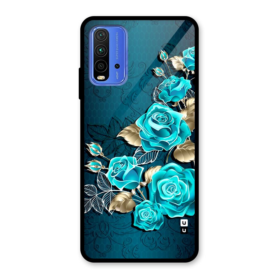 Rose Sheet Glass Back Case for Redmi 9 Power