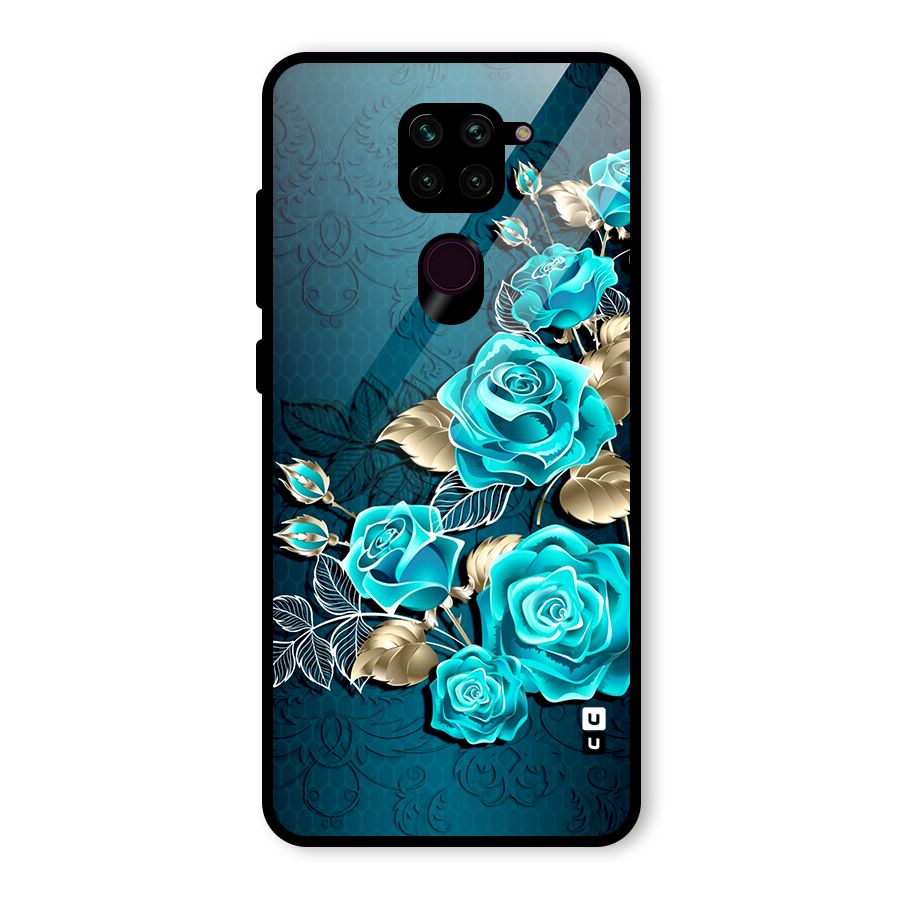 Rose Sheet Glass Back Case for Redmi Note 9