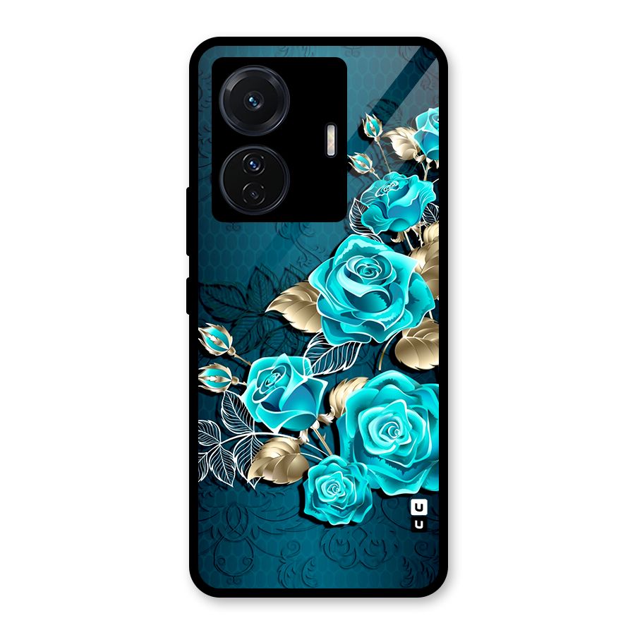 Rose Sheet Glass Back Case for Vivo T1 Pro