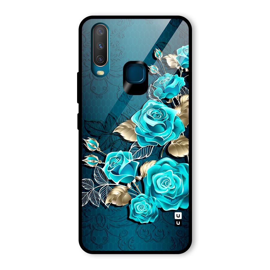 Rose Sheet Glass Back Case for Vivo U10