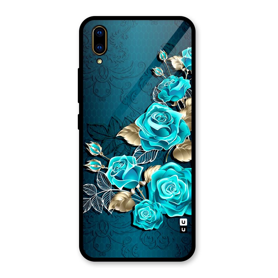 Rose Sheet Glass Back Case for Vivo V11 Pro