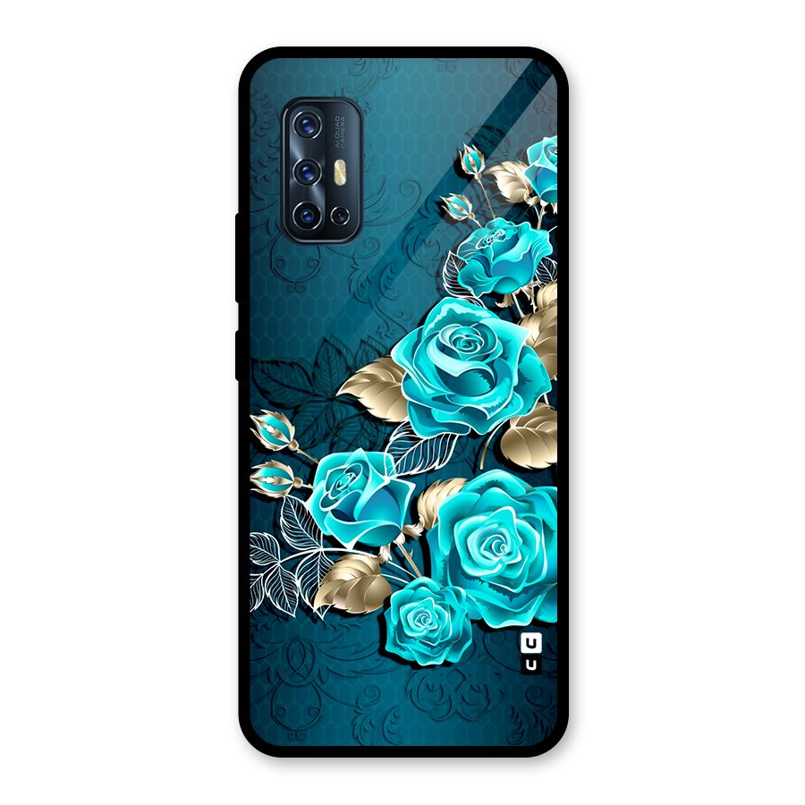 Rose Sheet Glass Back Case for Vivo V17