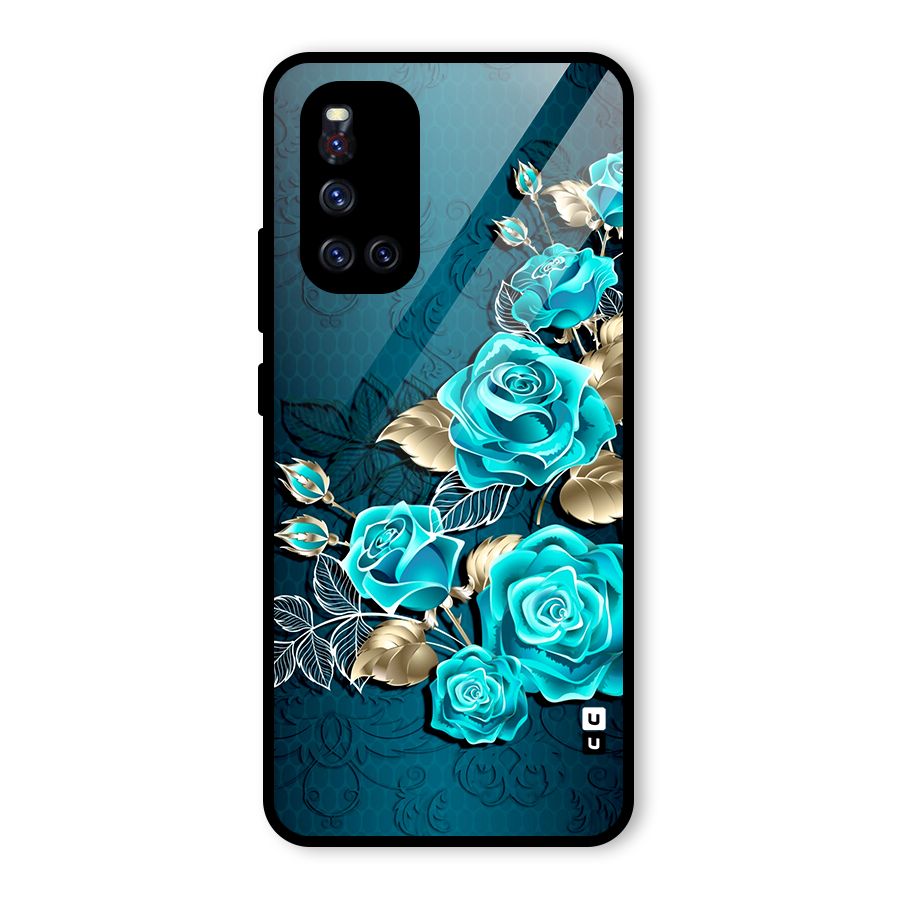Rose Sheet Glass Back Case for Vivo V19