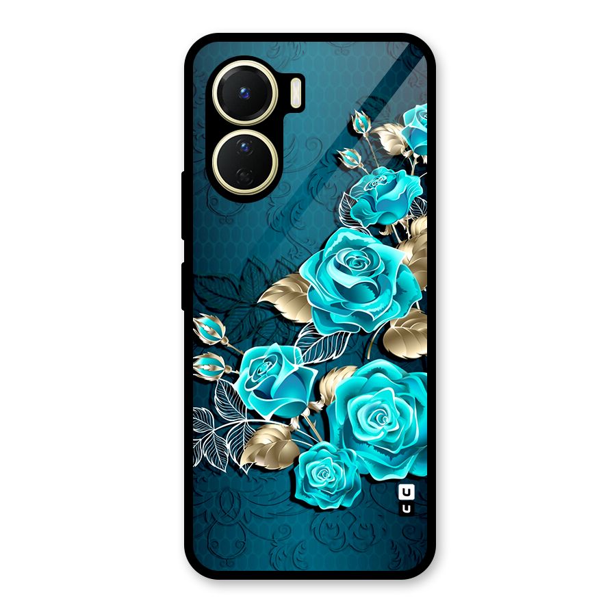 Rose Sheet Glass Back Case for Vivo Y16