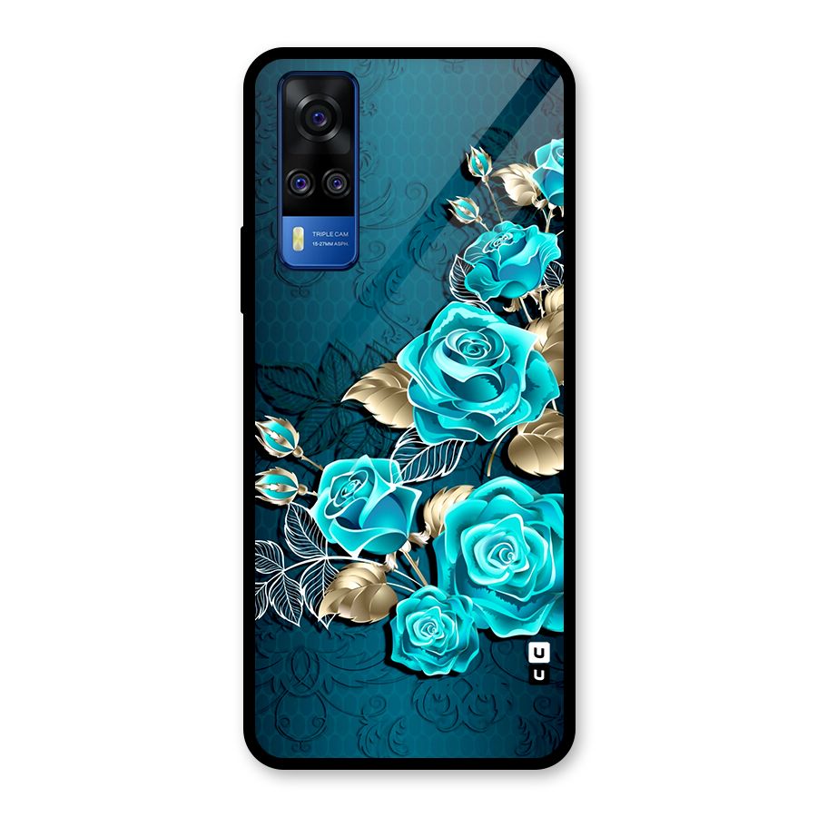 Rose Sheet Glass Back Case for Vivo Y31