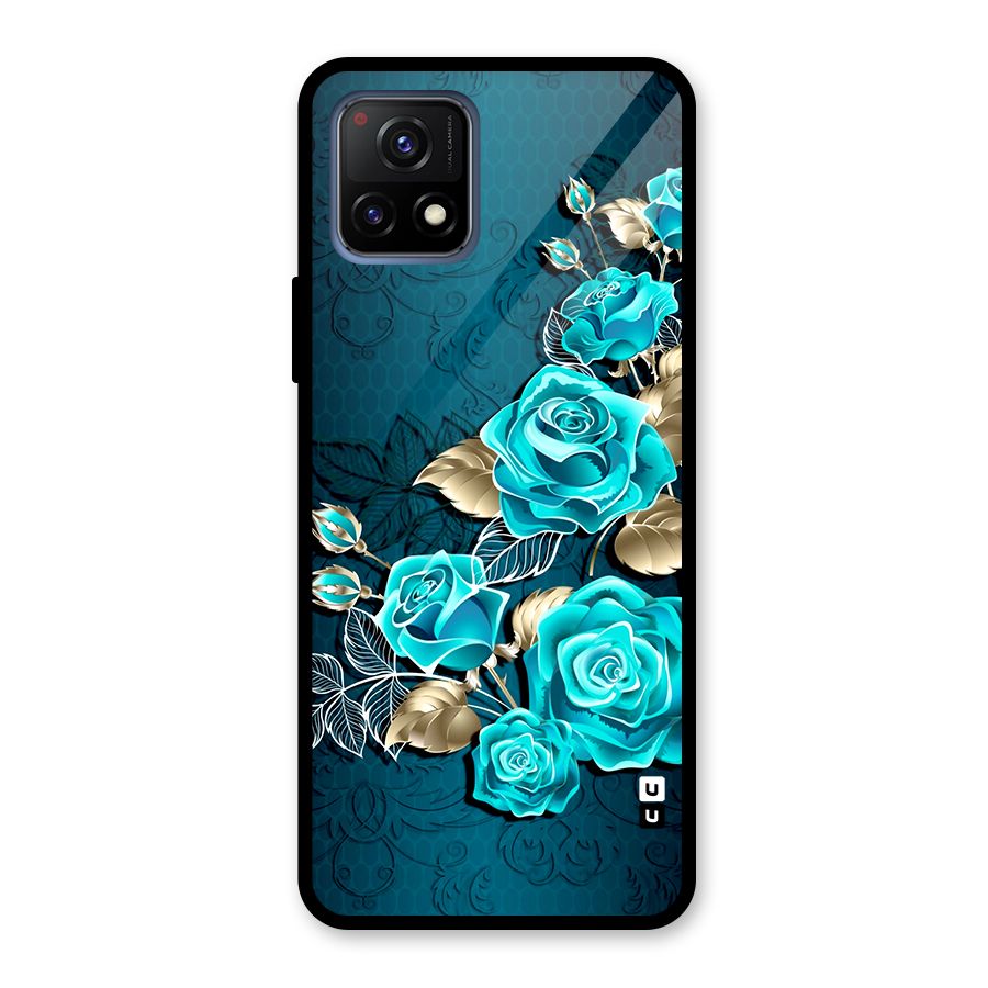 Rose Sheet Glass Back Case for Vivo Y72 5G