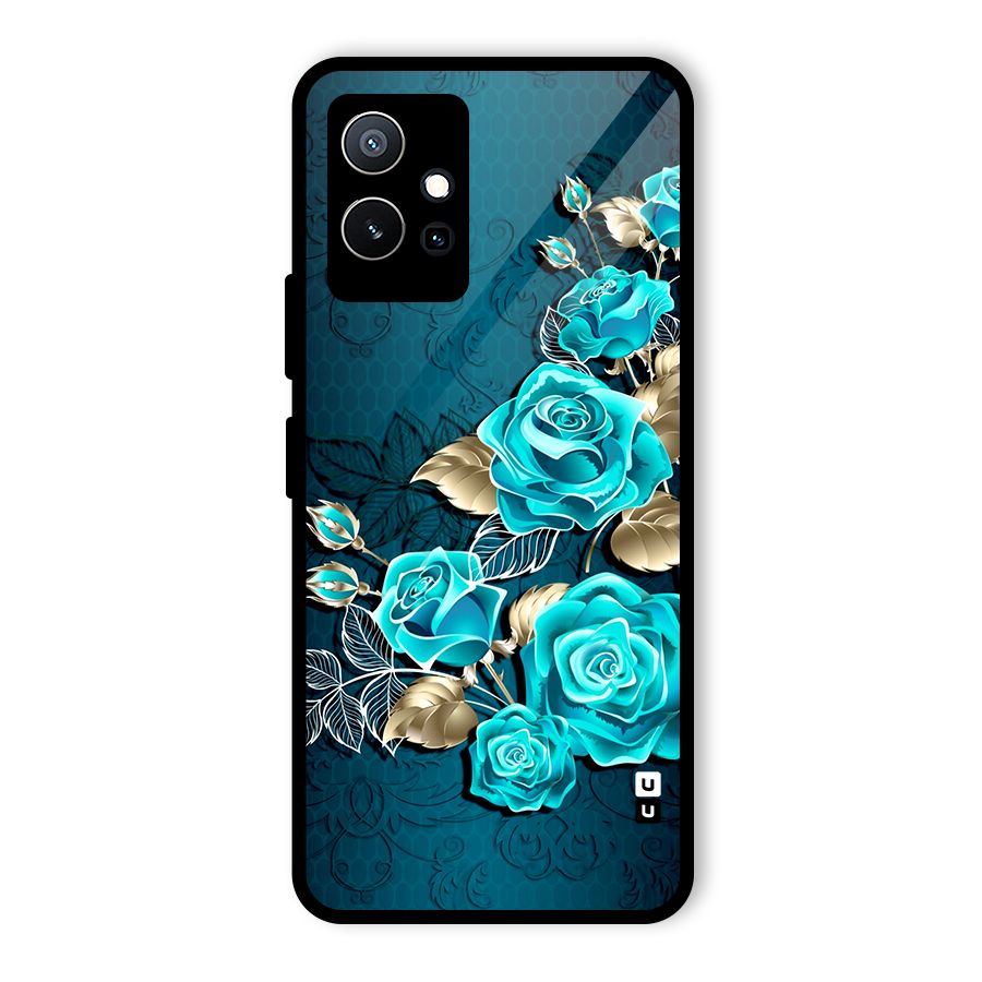 Rose Sheet Glass Back Case for Vivo Y75 5G