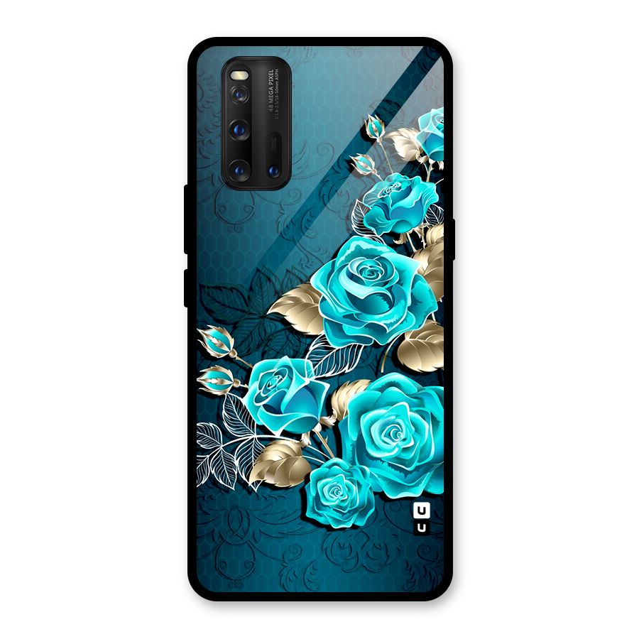 Rose Sheet Glass Back Case for Vivo iQOO 3