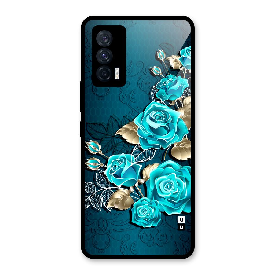 Rose Sheet Glass Back Case for Vivo iQOO 7 5G