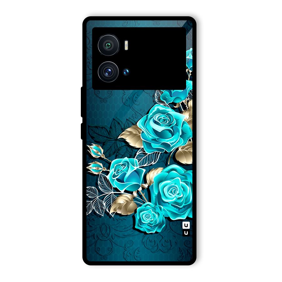 Rose Sheet Glass Back Case for Vivo iQOO 9 Pro