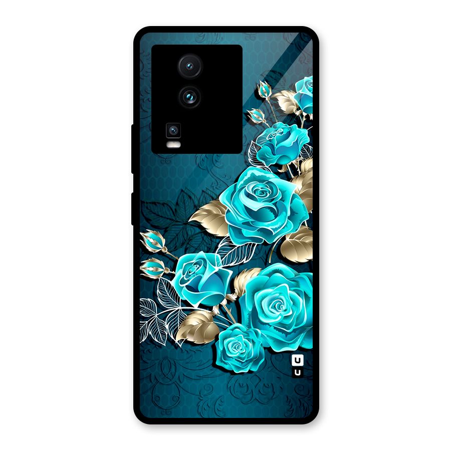 Rose Sheet Glass Back Case for Vivo iQOO Neo 7