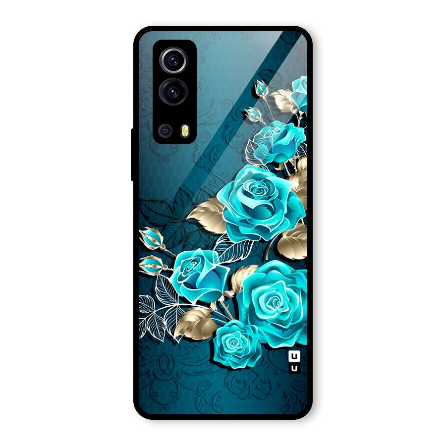 Rose Sheet Glass Back Case for Vivo iQOO Z3