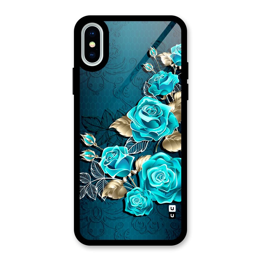 Rose Sheet Glass Back Case for iPhone XS