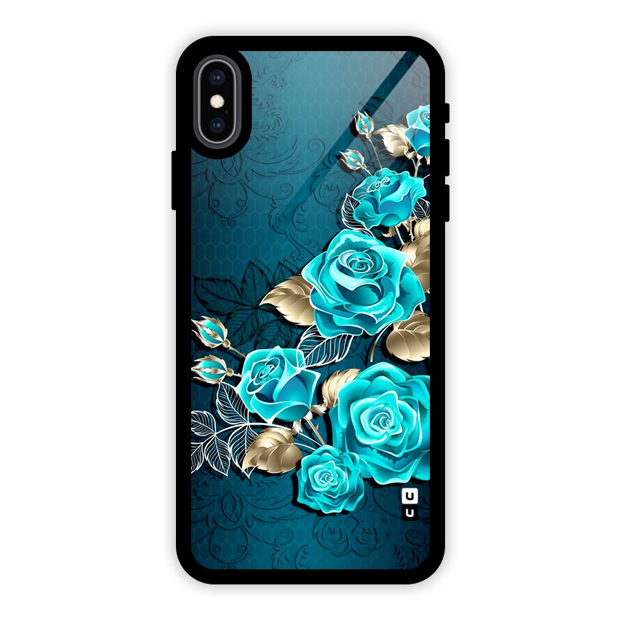 Rose Sheet Glass Back Case for iPhone XS Max