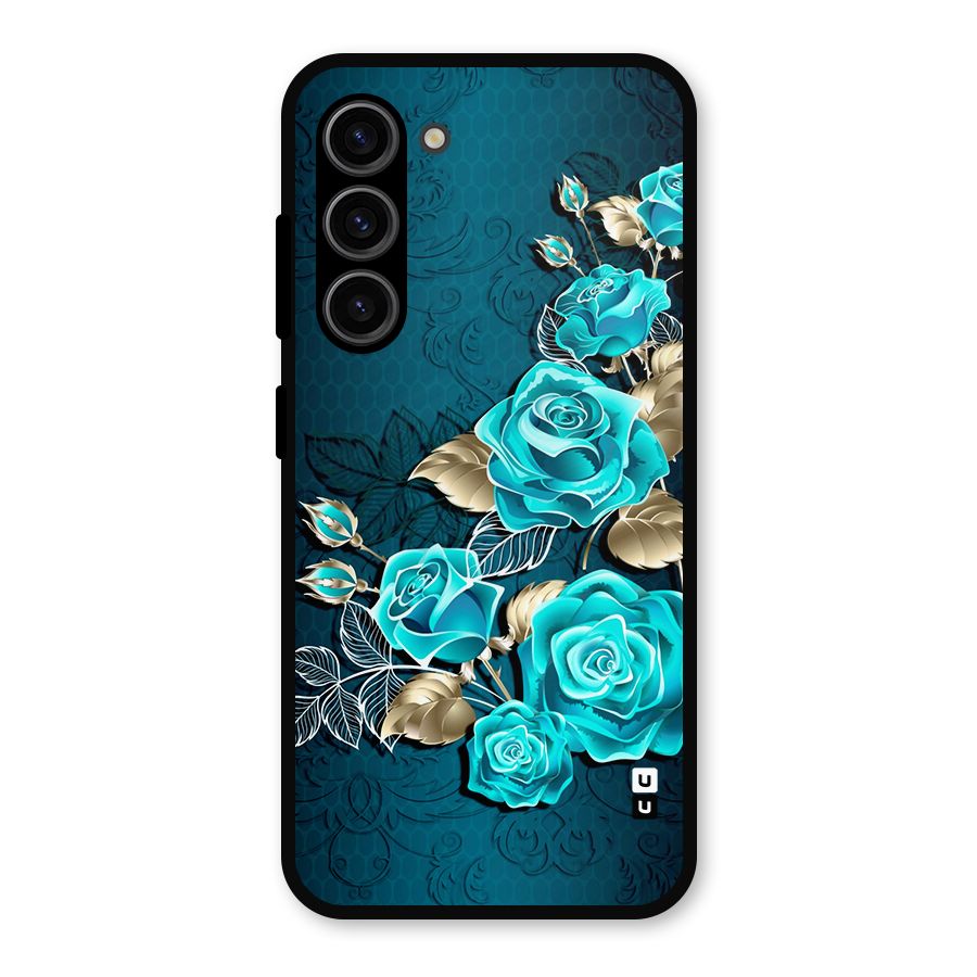 Rose Sheet Metal Back Case for Galaxy S23