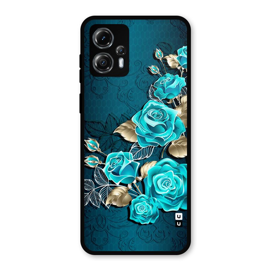 Rose Sheet Metal Back Case for Moto G13