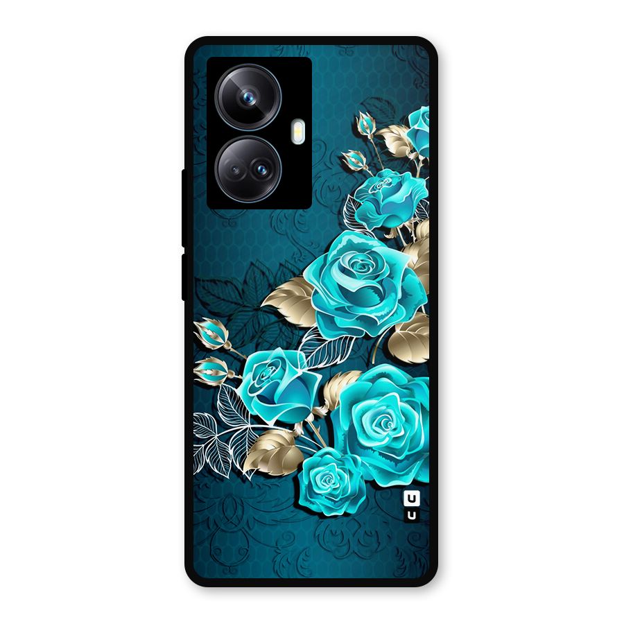 Rose Sheet Metal Back Case for Realme 10 Pro Plus