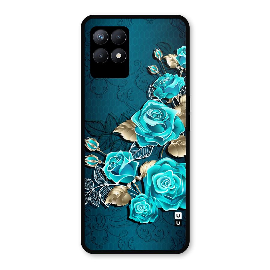 Rose Sheet Metal Back Case for Realme Narzo 50