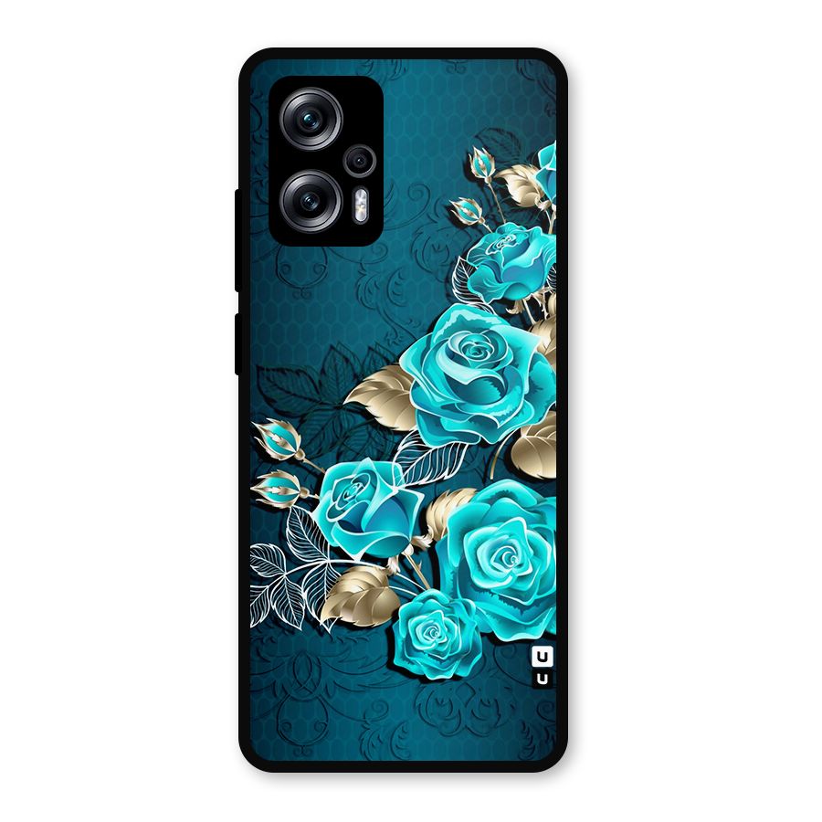 Rose Sheet Metal Back Case for Redmi K50i