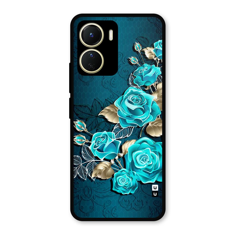 Rose Sheet Metal Back Case for Vivo Y16