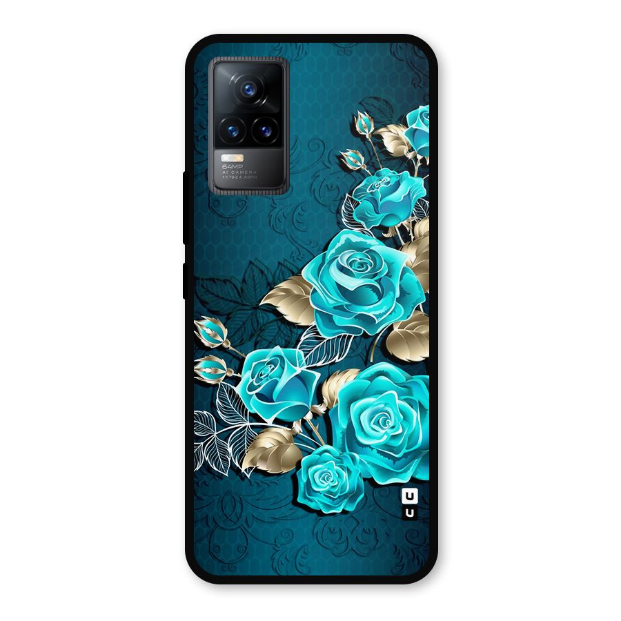 Rose Sheet Metal Back Case for Vivo Y73