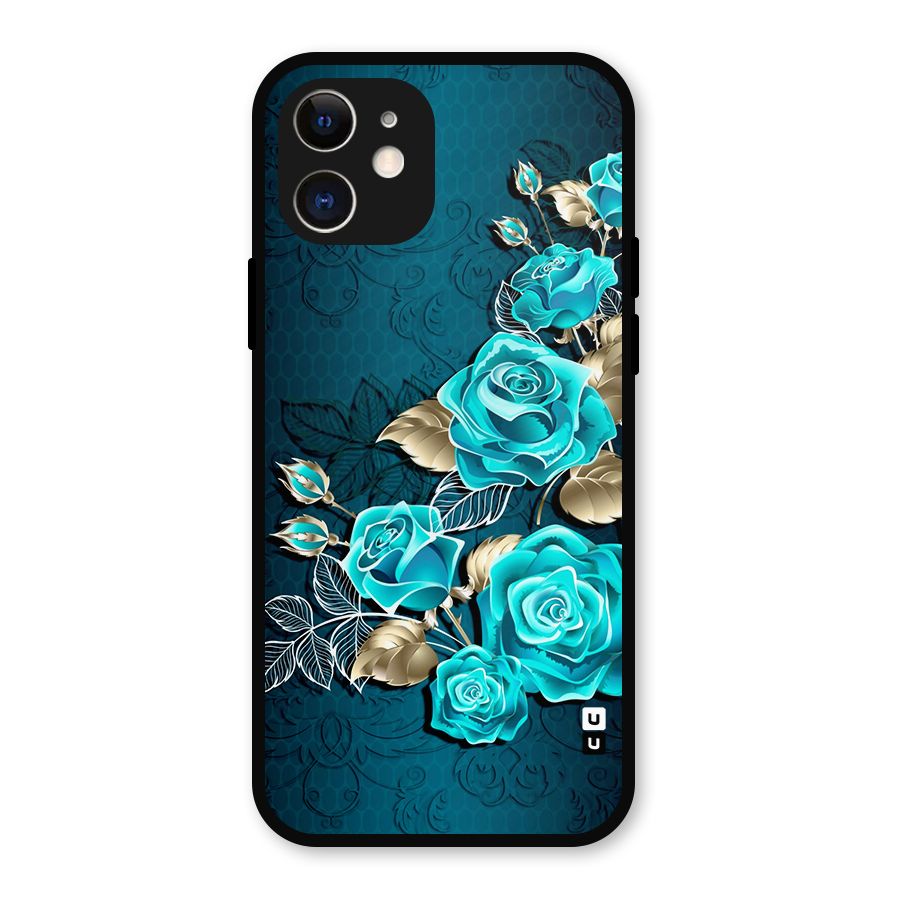 Rose Sheet Metal Back Case for iPhone 12