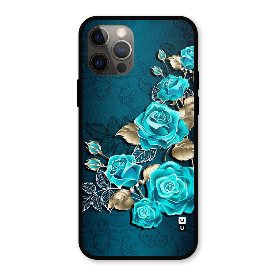 Rose Sheet Metal Back Case for iPhone 12 Pro
