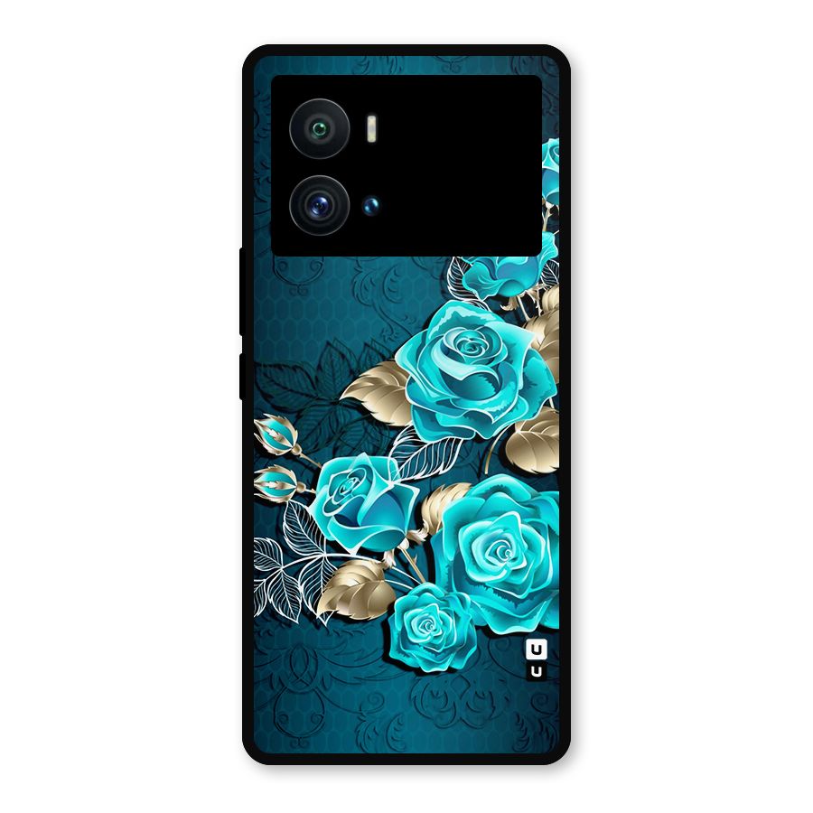 Rose Sheet Metal Back Case for iQOO 9 Pro