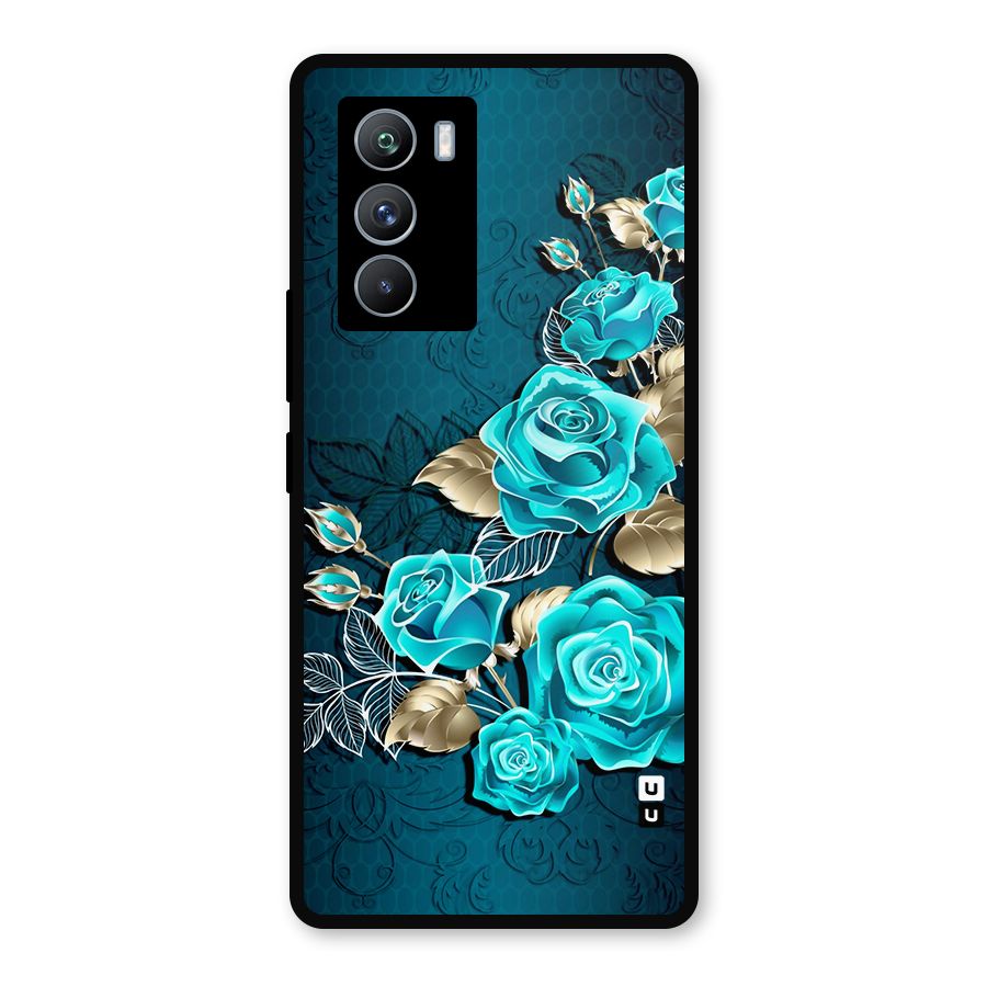 Rose Sheet Metal Back Case for iQOO 9 SE