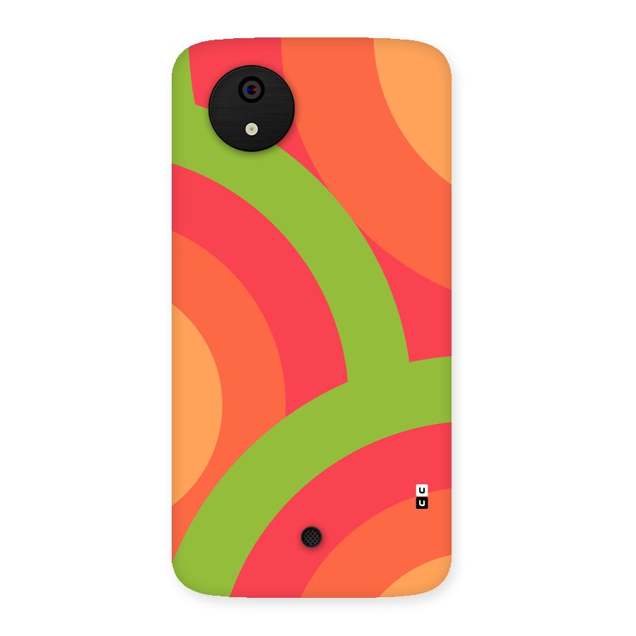 Rounded Shapes Back Case for Canvas A1  AQ4501