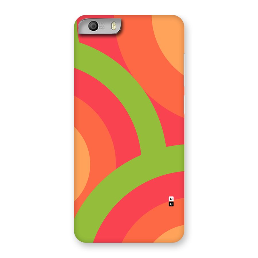 Rounded Shapes Back Case for Canvas Knight 2