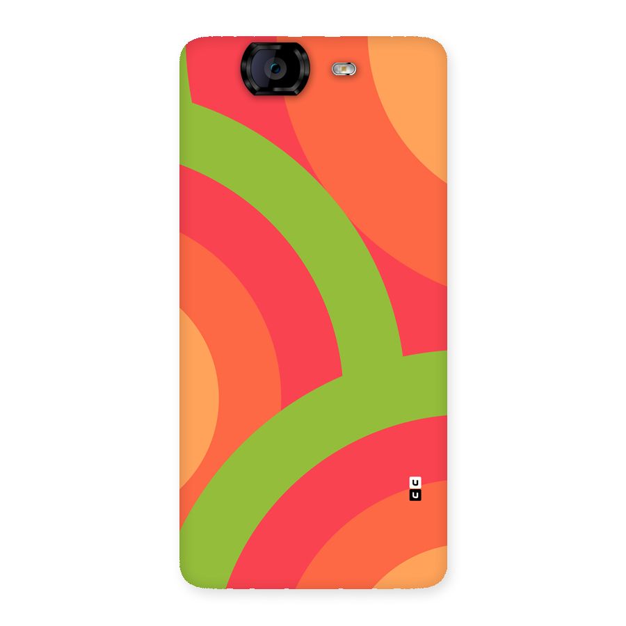 Rounded Shapes Back Case for Canvas Knight A350