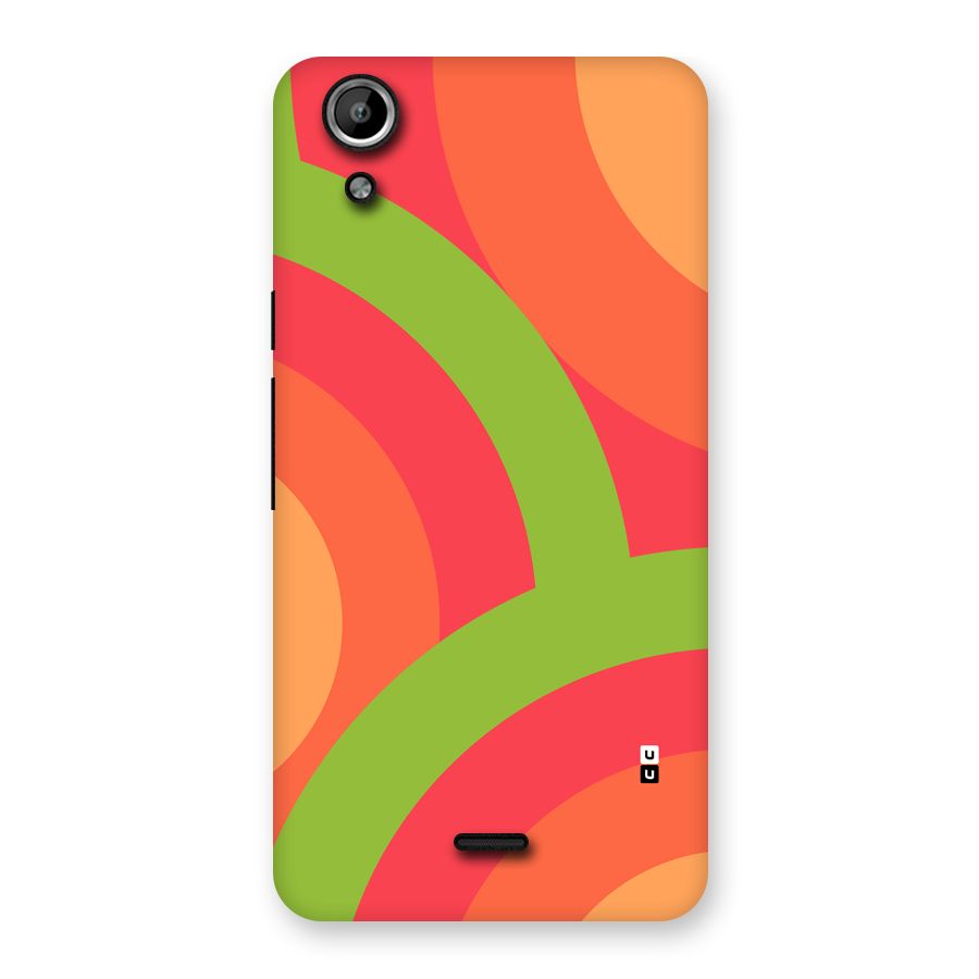Rounded Shapes Back Case for Canvas Selfie Lens Q345