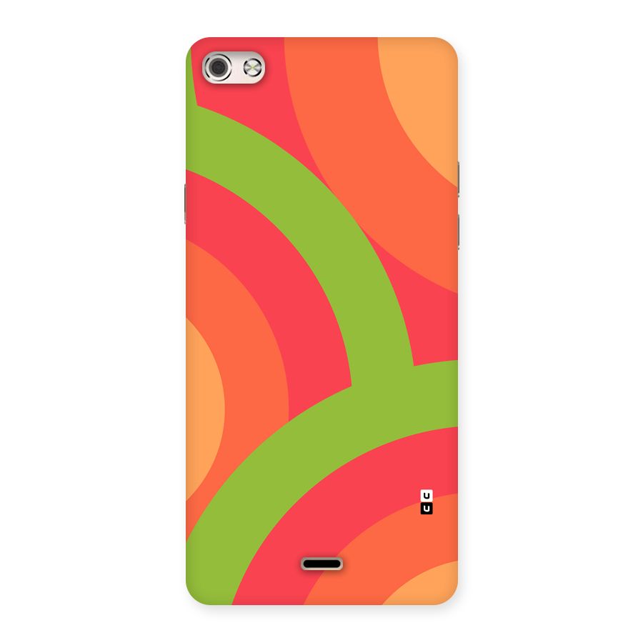 Rounded Shapes Back Case for Canvas Silver 5