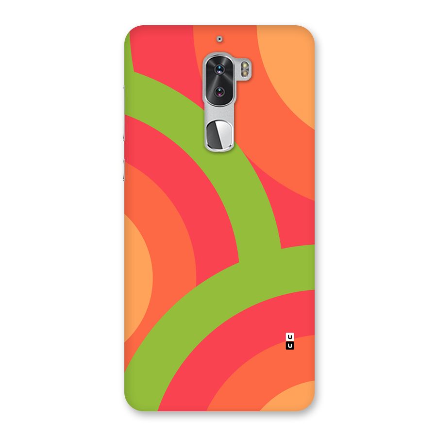 Rounded Shapes Back Case for Coolpad Cool 1