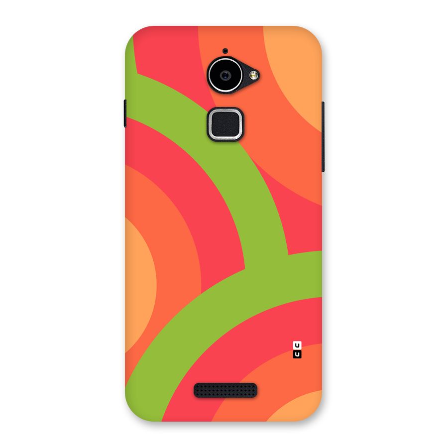 Rounded Shapes Back Case for Coolpad Note 3 Lite