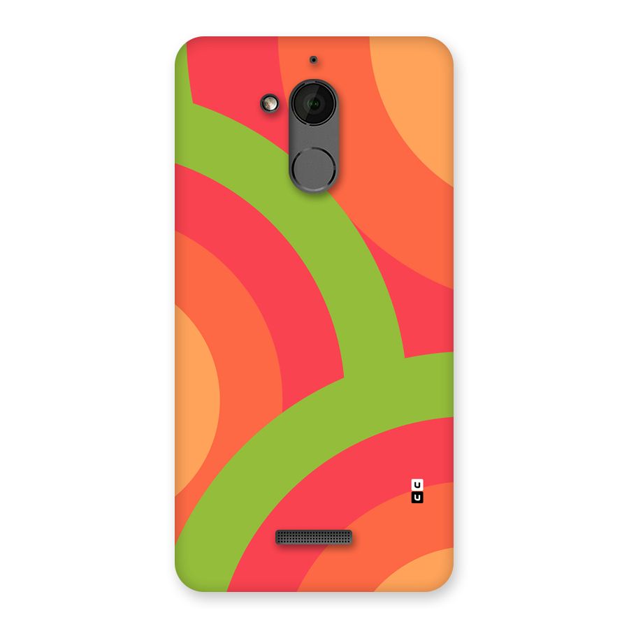 Rounded Shapes Back Case for Coolpad Note 5